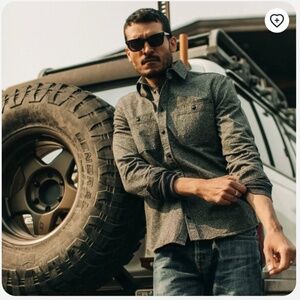 NWTO -Taylor Stitch - The Utility Shirt in Salt and Pepper Twill